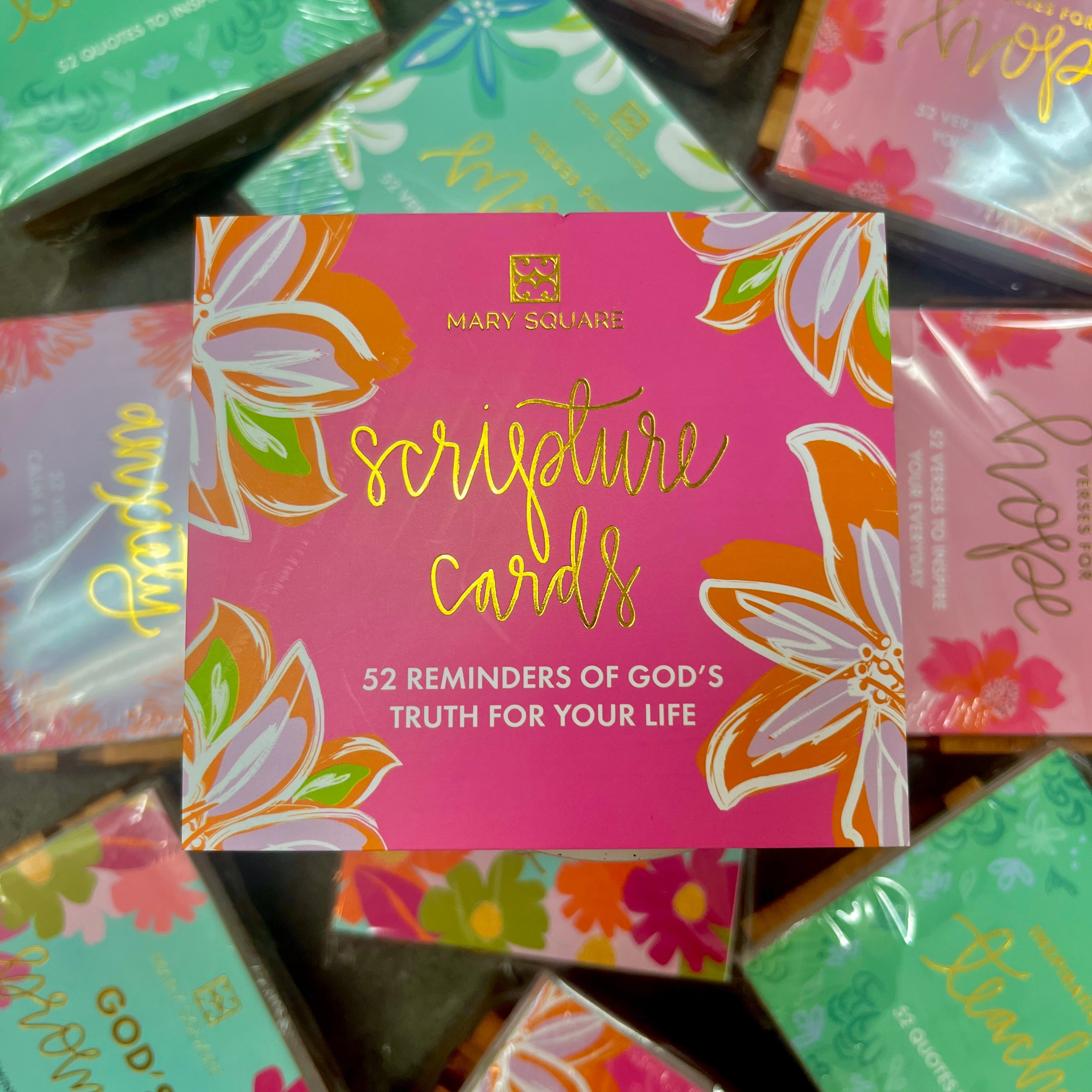 Wooden Scripture Box With Cards – SouthernMissTX