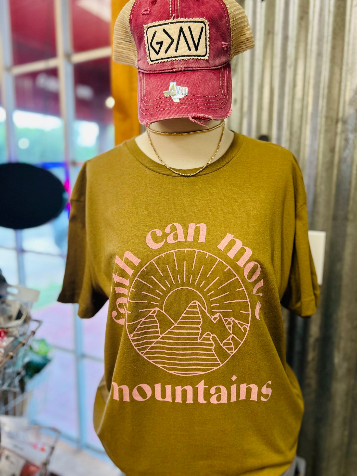 Faith Can Move Mountains Tee