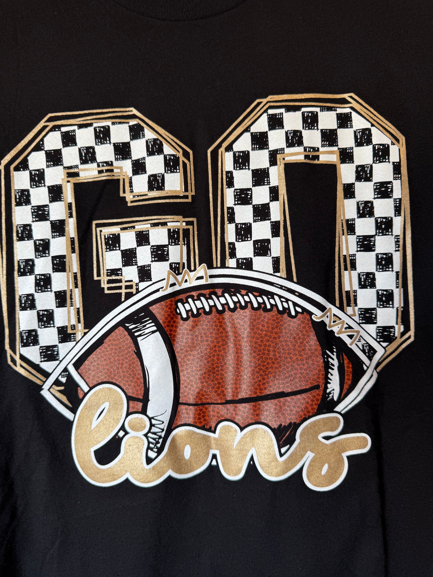 Go Lions Football Tee