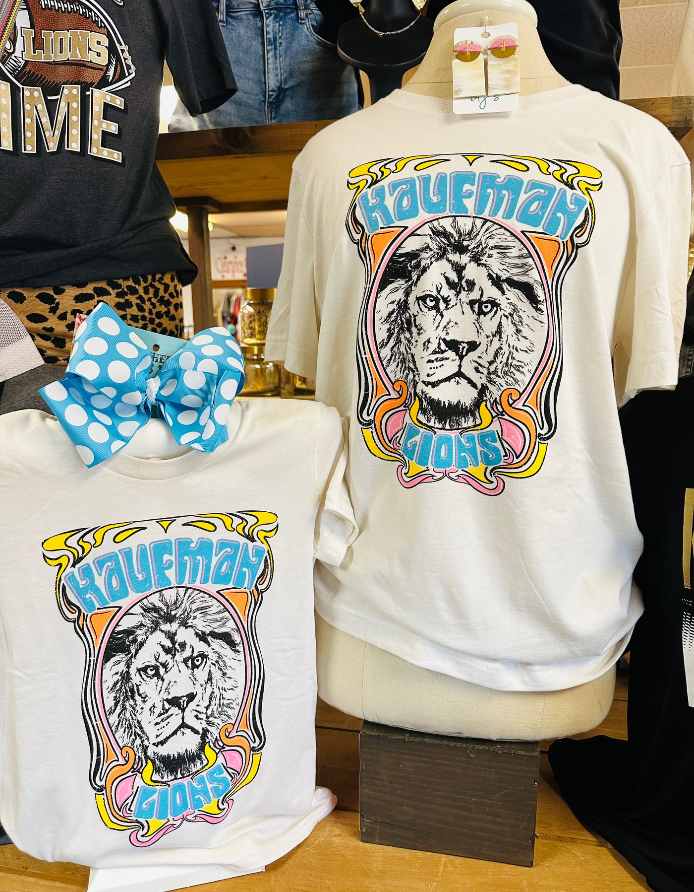 Get Your Rock On Vintage Lions Tee