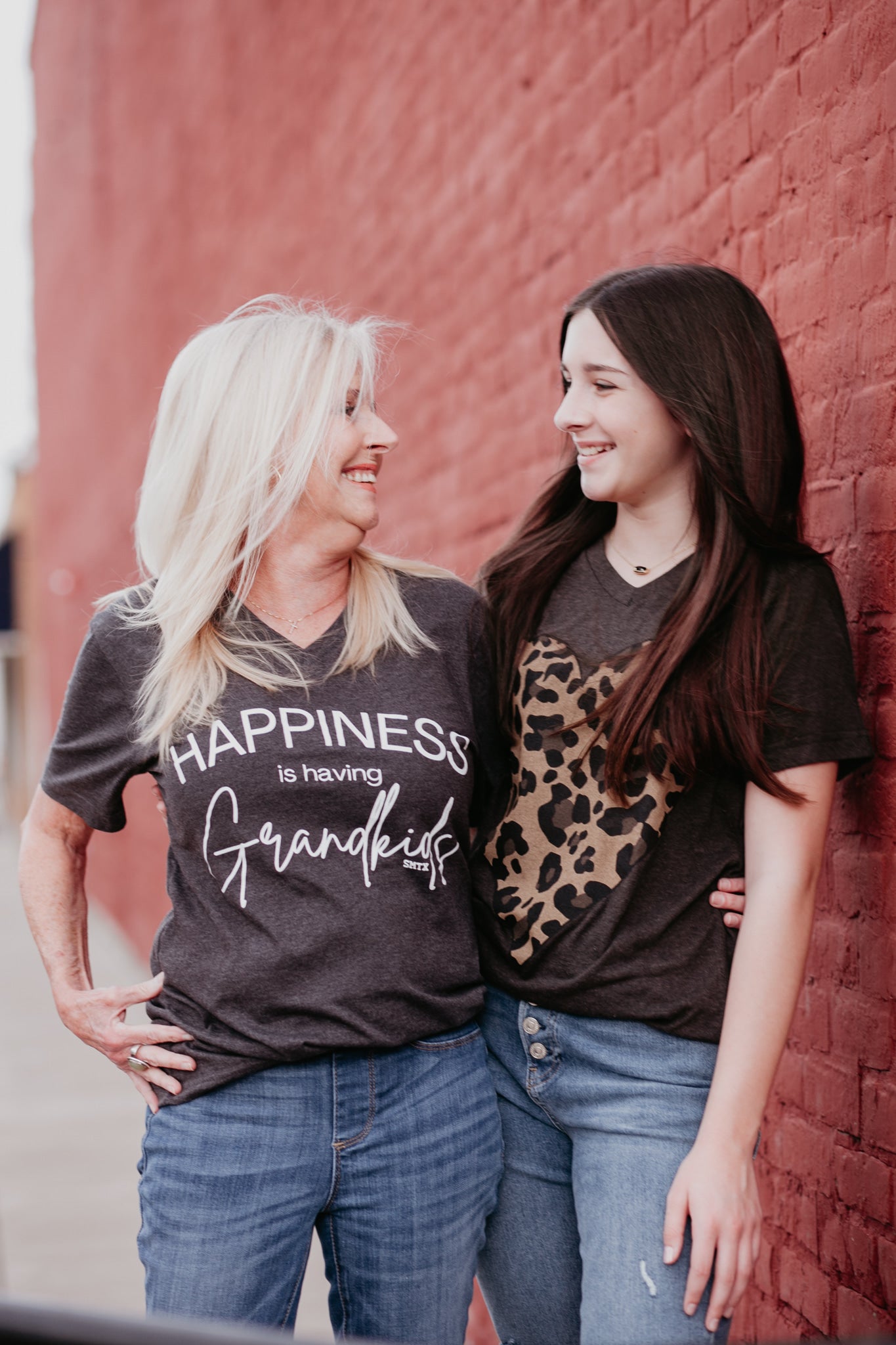Happiness Is Grandkids Graphic Tee